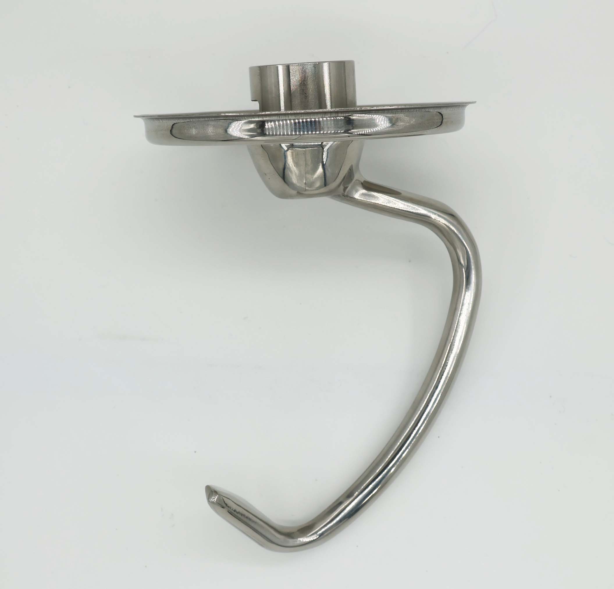 Dough Hook for Kitchenaid 4.5/5QT Stainless Steel Dough Hook Dishwasher Safe for Kitchen Aid Stand Mixer KSM150 K45 K45SS KSM75 KSM175 Replacement