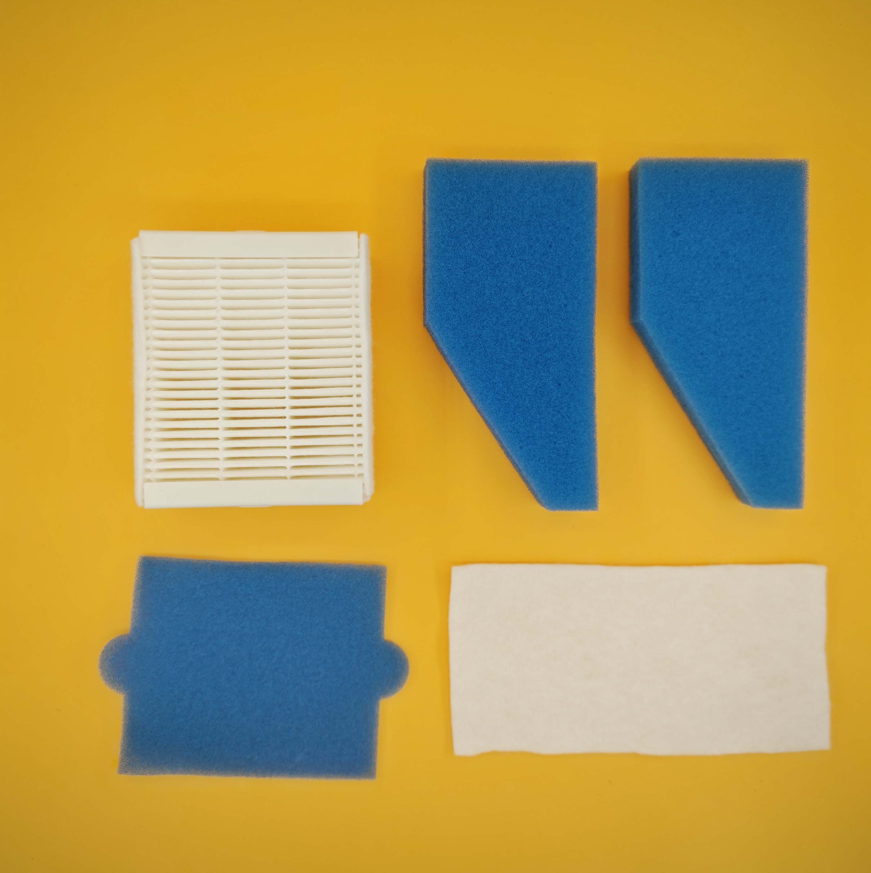 Filter Set Suitable for Thomas Aqua+ Pet & Family, Anti-Allergy, Multi Clean X7 X8 X10, Cat & Dog XT, Perfect Air, Parkette, Cycloon 