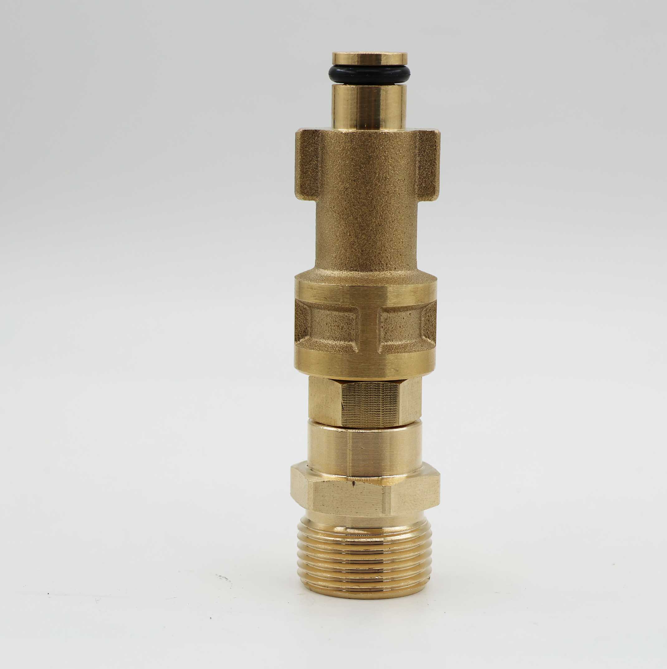  Pressure Washer Bayonet, Brass Adapter Bayonet M22 for Bosch Male Thread Pressure Washer