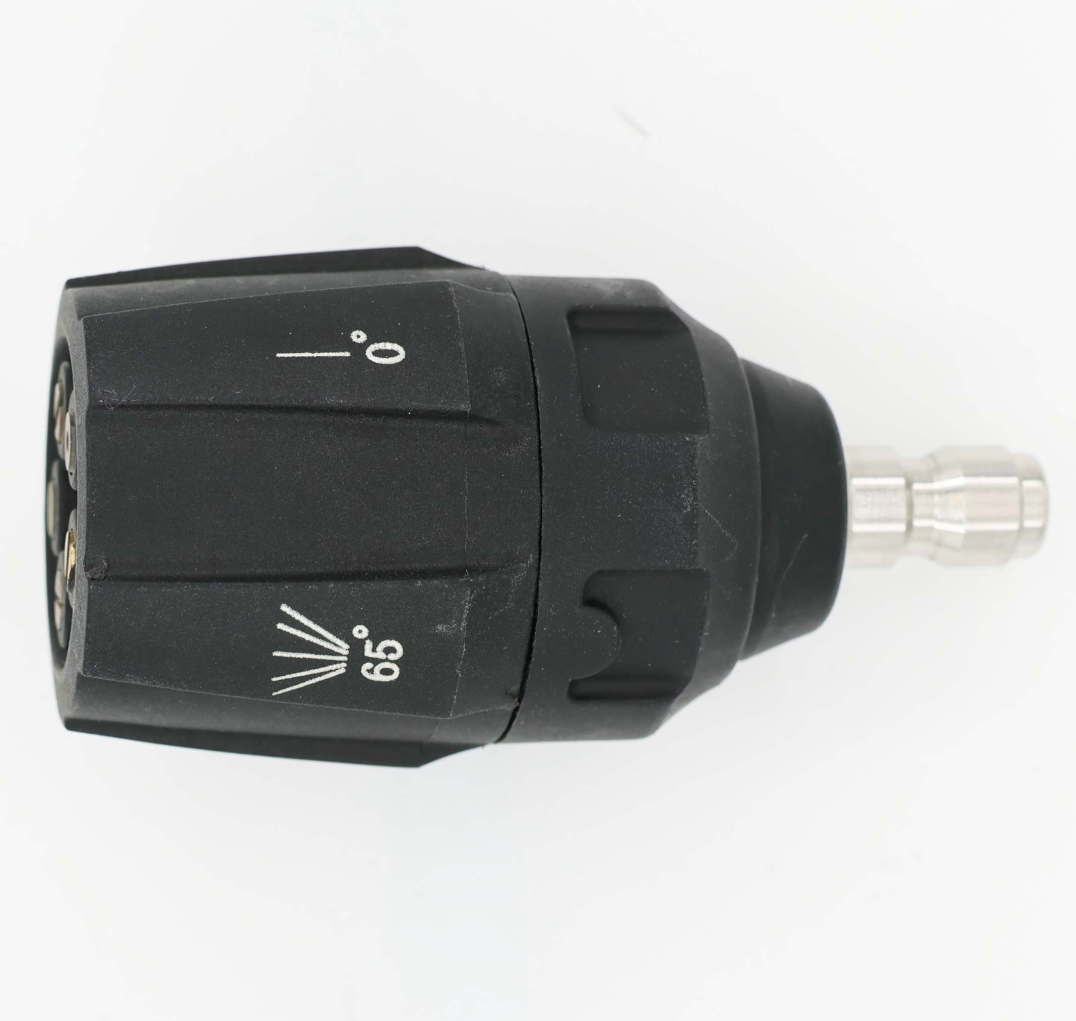 5-in-1 High Pressure Nozzle, 1/4 Inch Quick Connector Adjustable Pressure Washer Tips, Rotating Turbo Nozzle for Pressure Washer 