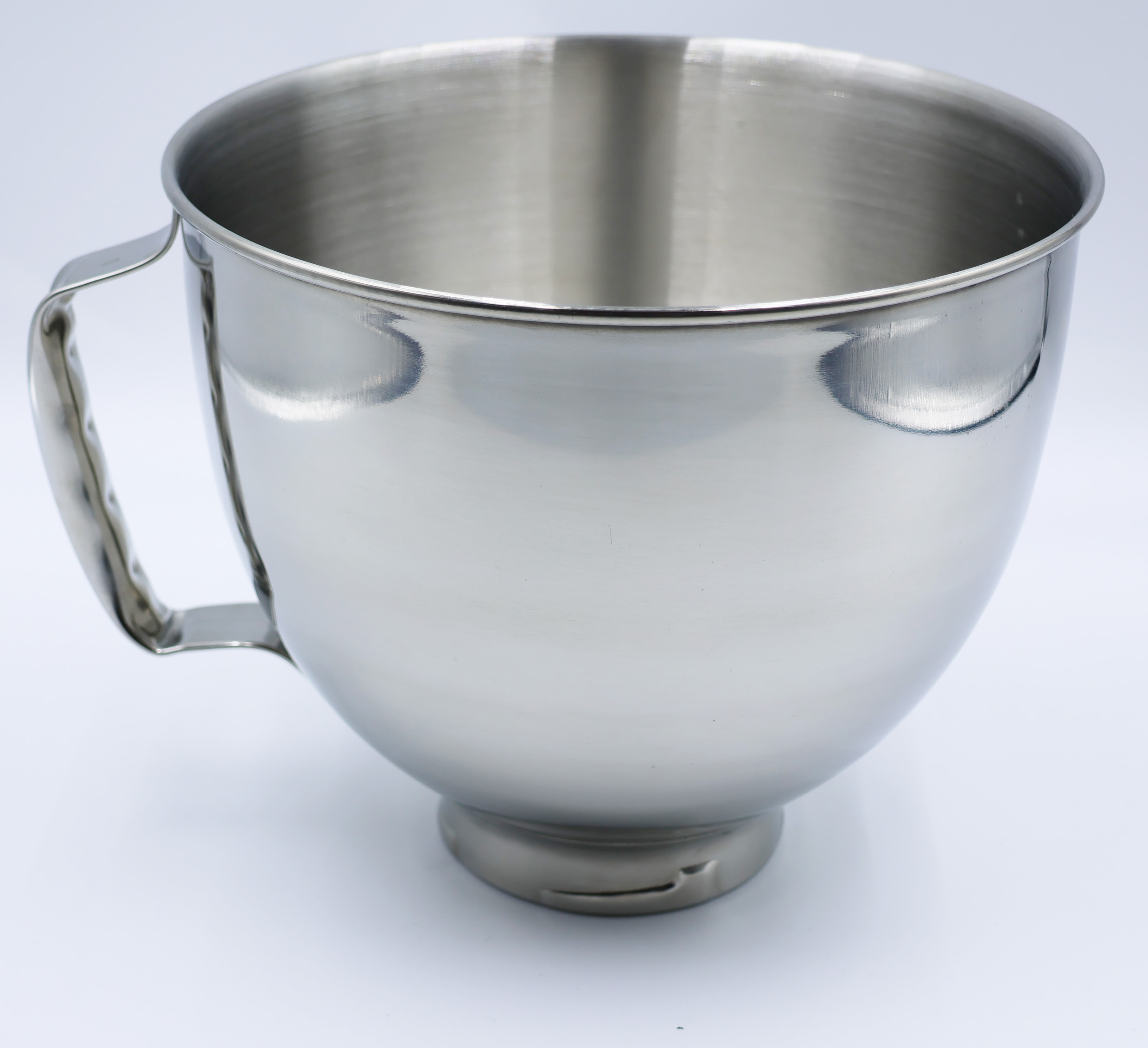  Stainless Steel Mixer Bowl for KitchenAid 4.5 Quart Tilting Head Stand Mixer, 5QT SSB