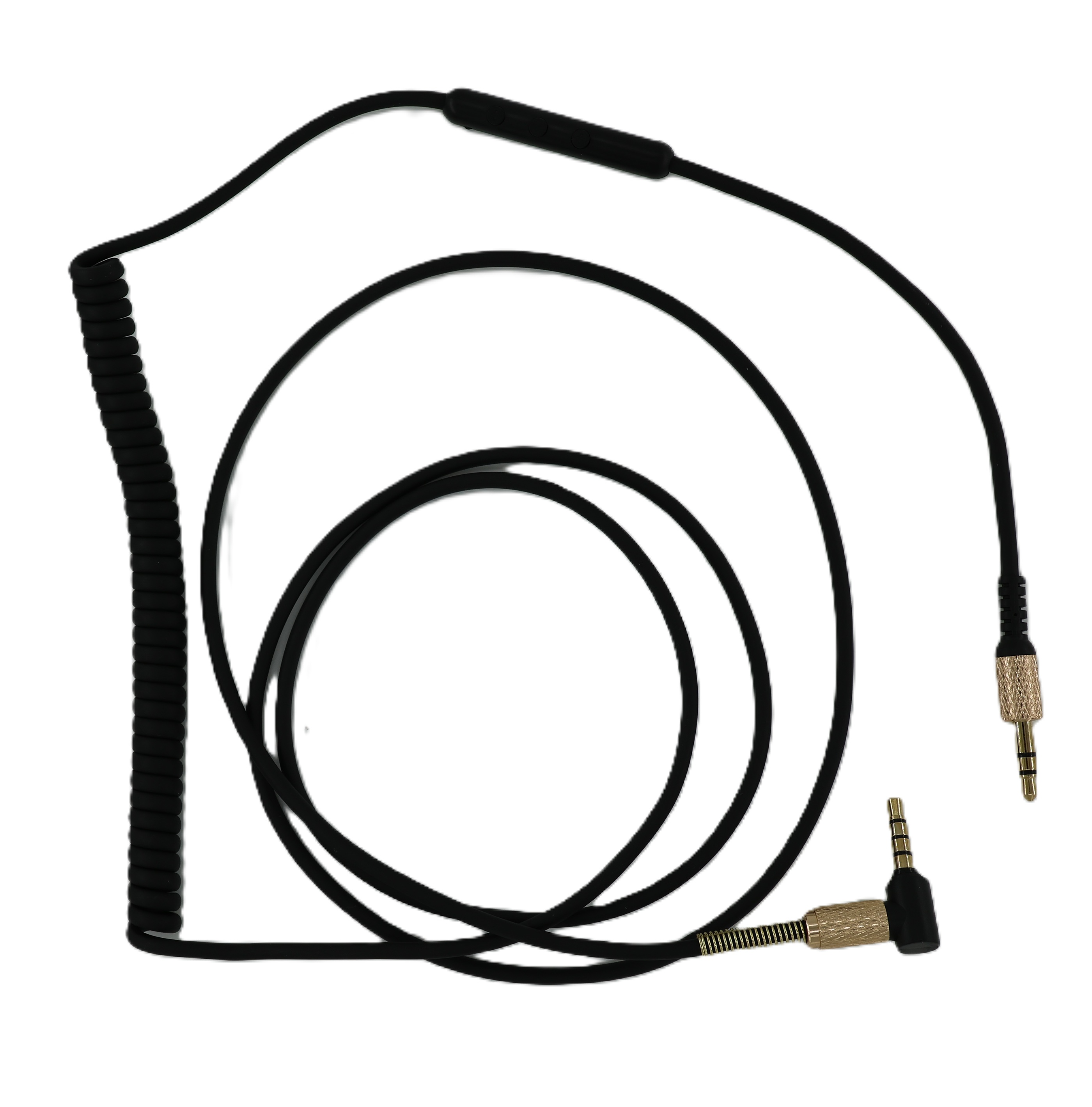 Replacement Audio Cable Compatible with Marshall Major 1/Major 2/Major 3/Marshall Monitor Headphones, Microphone and 3.5mm Volume Control