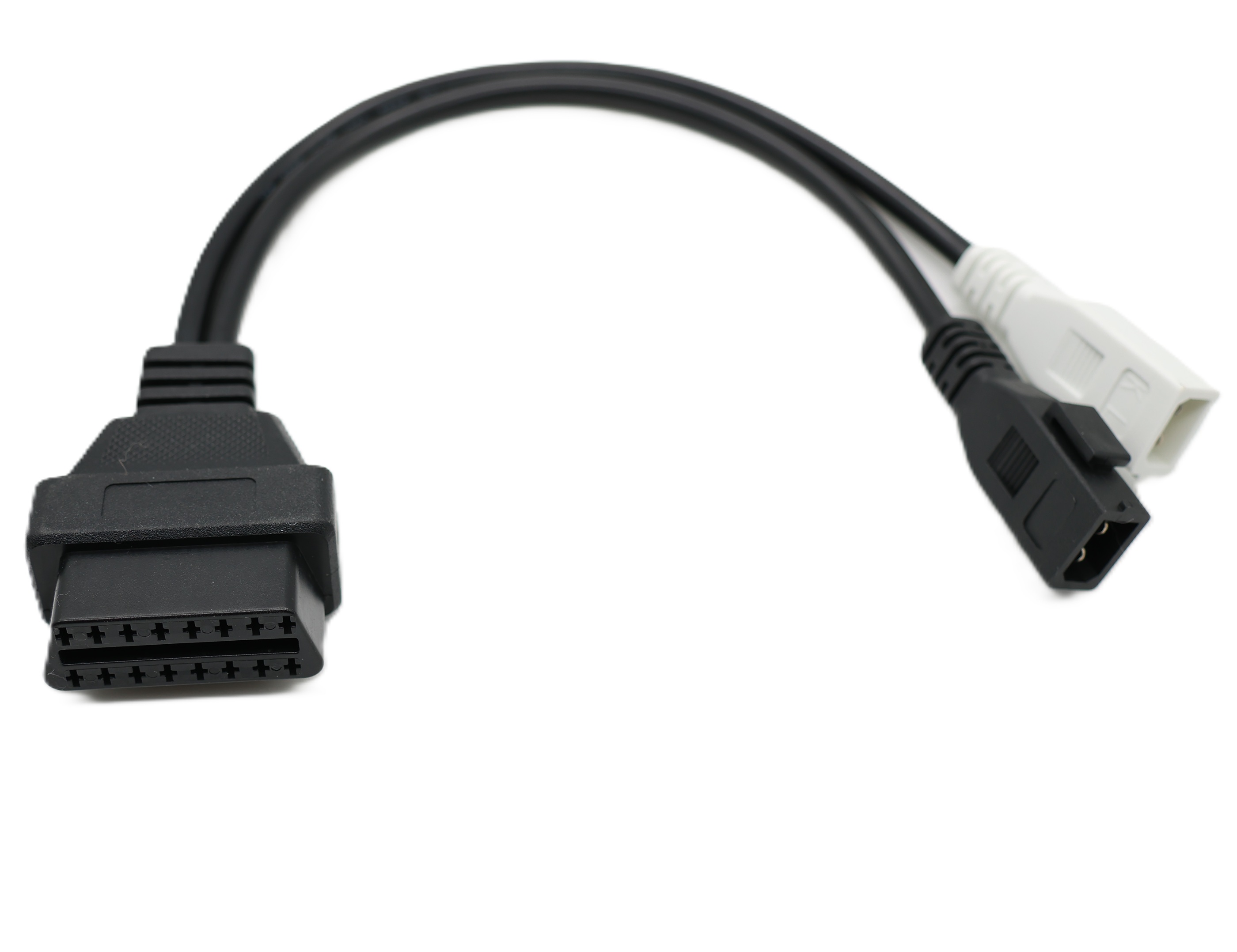 OBD2 to 2x2 Pin Adapter Cable for OBD Diagnostic Tool Compatible with All Audi, Seat, Skoda, VW, Volkswagen